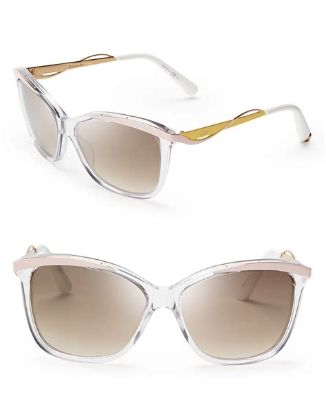 Dior Pink Mirrored Sunglasses for Women for sale 